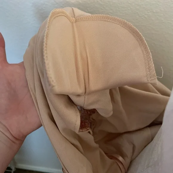 Style of CB Sequin Rose Gold Dress - Picture 7 of 9